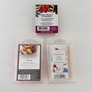 Wax Melt Cubes (3) Various Brands